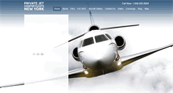 Desktop Screenshot of privatejetcharterflightsnewyork.com